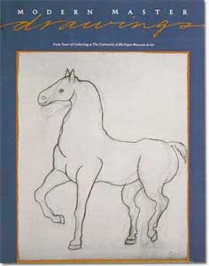 Book of drawings from The UM Art Museum collection
