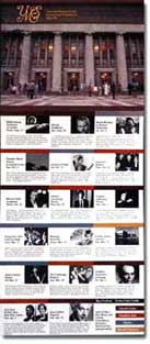 Brochures for Comparative Literature and University Musical Society at The University of Michigan 