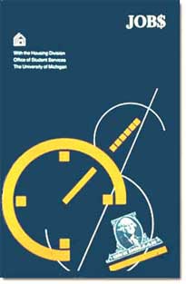 Brochure for Jobs on campus at The University of Michigan 