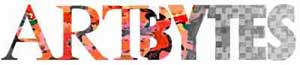 Logo for website exhibit of computer related art.