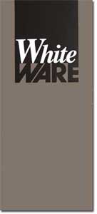 Logo, letterhead identity package and brochure folder for David Whitehouse, WhiteWare Software, Ann Arbor, MI 