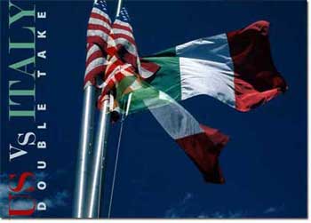 Photographic double exposure for Italian and US design poster 