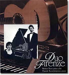 Flyer for Classical musicians Robert and Pamela Trent  