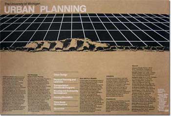 Recruitment posters for Urban Planning